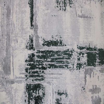 Pluto Rug-Abstract Style-Grey-Green-100 x 300 cm (3.3 x 9.8 ft)