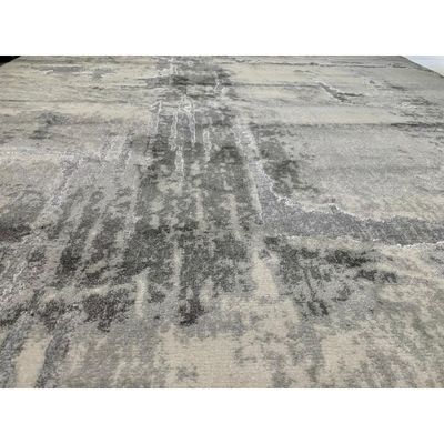 Simplicity Rug-Abstract Style-Grey-Grey-80 x 150 cm (2.6 x 4.9 ft)