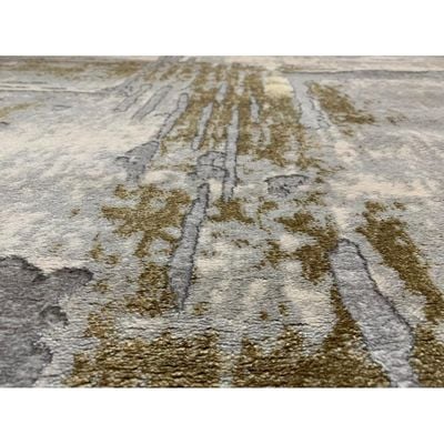 Greg Rug-Abstract Style-Grey-Gold-120 x 170 cm (3.9 x 5.6 ft)