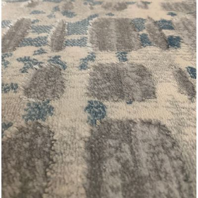 Marvel Rug-Abstract Style-Grey-Azure Blue-80 x 150 cm (2.6 x 4.9 ft)