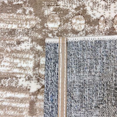Larisa Rug-Abstract Style-Beige-Self-150 x 230 cm (4.9 x 7.5 ft)