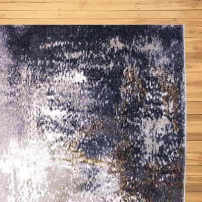 Perister Rug-Abstract Style-Grey-150 x 230 cm (4.9 x 7.5 ft)