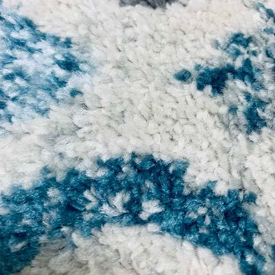 Agia Rug-Moroccan Inspired Style-Cream-Blue-150 x 220 cm (4.9 x 7.2 ft)