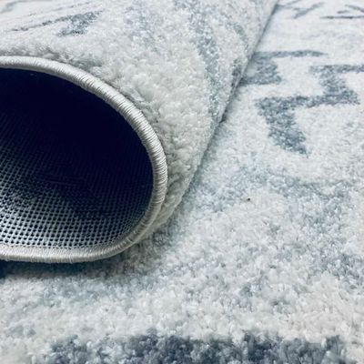 Galatsi Rug-Moroccan Inspired Style-Cream-Grey-200 x 300 cm (6.6 x 9.8 ft)