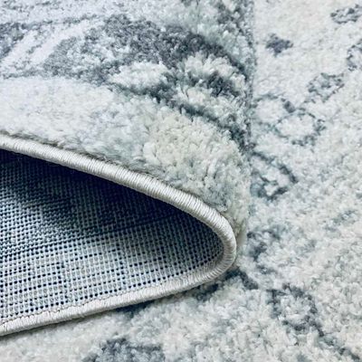 Kavala Rug-Vintage Style-Cream-Grey-120 x 170 cm (3.9 x 5.6 ft)