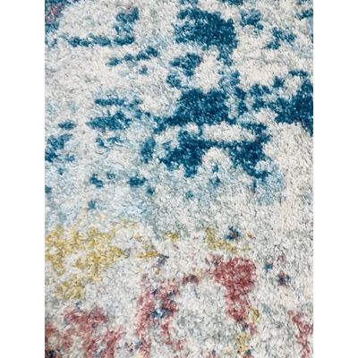 Serres Rug-Abstract Style-Cream-Multi-colour-80 x 150 cm (2.6 x 4.9 ft)