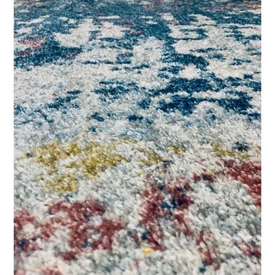 Serres Rug-Abstract Style-Cream-Multi-colour-90 cm (3 ft)