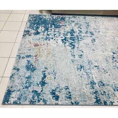 Serres Rug-Abstract Style-Cream-Multi-colour-90 cm (3 ft)