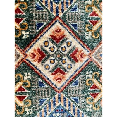 Uranus Rug-Traditional Style-Red-Green-200 x 300 cm (6.6 x 9.8 ft)