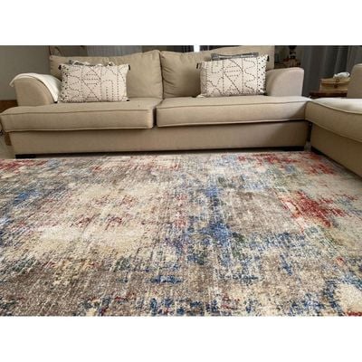 Musca Rug-Abstract Style-Multi-Coloured-Coloured-300 x 400 cm (9.8 x 13.1 ft)