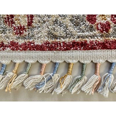 Lepus Rug-Traditional Style-Beige-Blue-200 x 300 cm (6.6 x 9.8 ft)