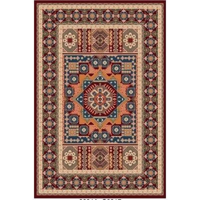 Agrinio Rug-Traditional Style-Beige-Red-200 x 300 cm (6.6 x 9.8 ft)