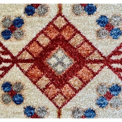 Tartar Rug-Traditional Style-Beige-Blue-200 x 300 cm (6.6 x 9.8 ft)