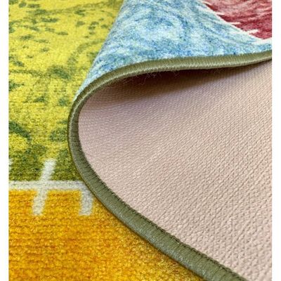 Rainbow Rug-Vintage Style-Multi-Coloured-Coloured-150 x 220 cm (4.9 x 7.2 ft)