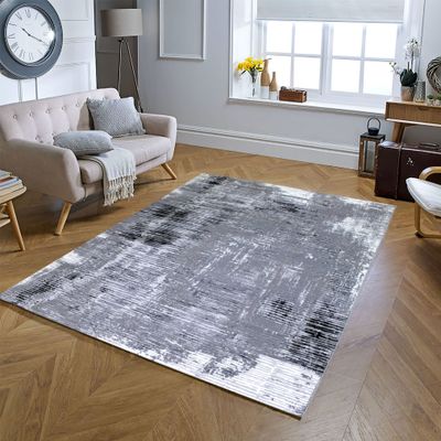 Premier Rug-Abstract Style-Grey-150 x 230 cm (4.9 x 7.5 ft)