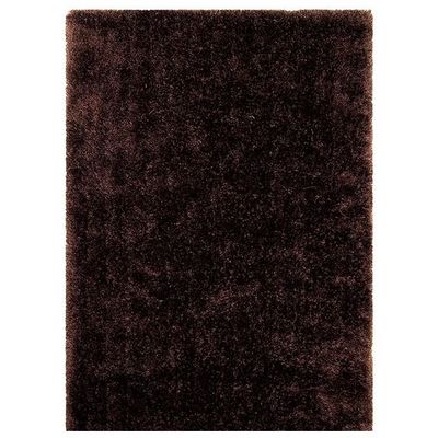Seoul Rug-Fluffy / Shaggy Style-Brown-80 x 150 cm (2.6 x 4.9 ft)