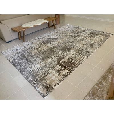 Prico Rug-Abstract Style-Beige-Cream-200 x 300 cm (6.6 x 9.8 ft)