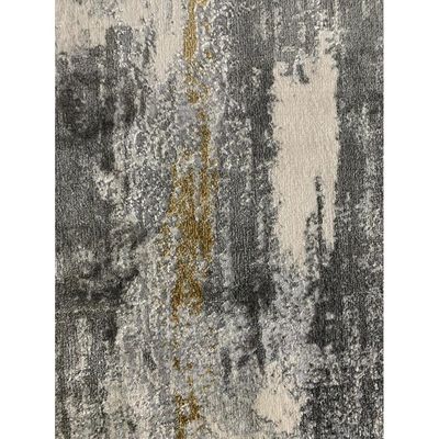 Zahed Rug-Abstract Style-Grey-White-150 x 230 cm (4.9 x 7.5 ft)