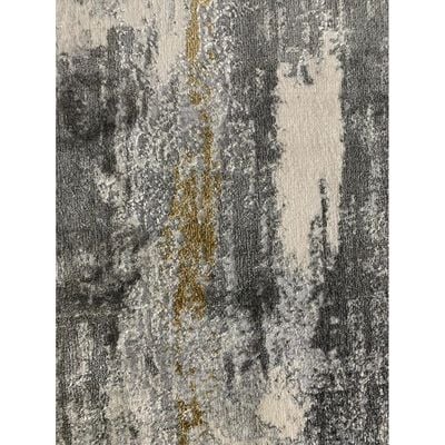 Zahed Rug-Abstract Style-Grey-White-250 x 350 cm (8.2 x 11.5 ft)