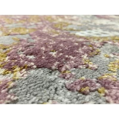 Diana Rug-Abstract Style-Grey-Pink-200 x 300 cm (6.6 x 9.8 ft)