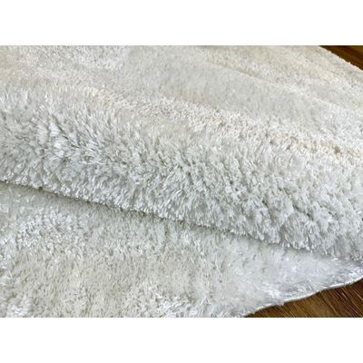 Cairo Rug-Fluffy / Shaggy Style-Cream-240 x 340 cm (7.9 x 11.2 ft)