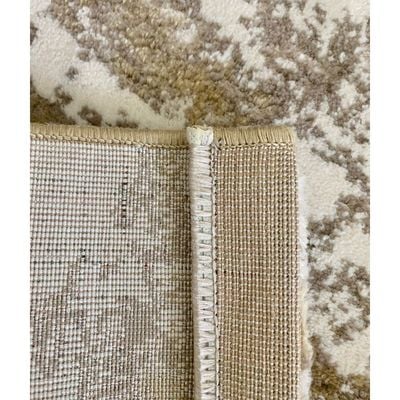 Gordon Rug-Abstract Style-Beige-Gold-200 x 300 cm (6.6 x 9.8 ft)