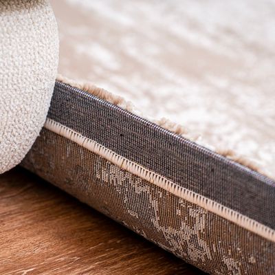 Orion Rug-Abstract Style-Beige-White-150 x 230 cm (4.9 x 7.5 ft)