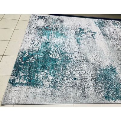 Gia Rug-Abstract Style-Green-200 x 290 cm (6.6 x 9.5 ft)