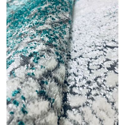 Gia Rug-Abstract Style-Green-200 x 290 cm (6.6 x 9.5 ft)