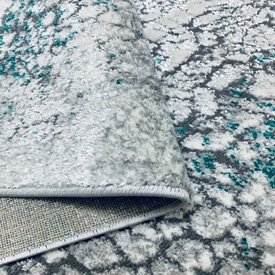 Gia Rug-Abstract Style-Green-200 x 290 cm (6.6 x 9.5 ft)