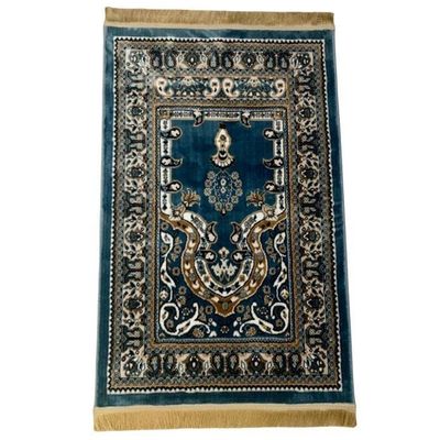 Prayer Mat-Navy-80 x 125 cm (2.6 x 4.1 ft)