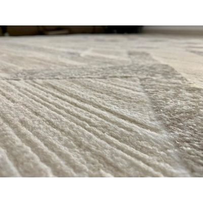Kilkis Rug-Geometric Style-Beige-Cream-150 x 230 cm (4.9 x 7.5 ft)