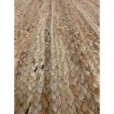 Thermi Rug-Jute, Wool & Cotton Style-Natural Beige-150 x 220 cm (4.9 x 7.2 ft)