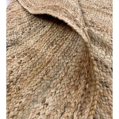 Thermi Rug-Jute, Wool & Cotton Style-Natural Beige-150 x 220 cm (4.9 x 7.2 ft)