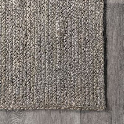 Alex Rug-Jute, Wool & Cotton Style-White-150 x 220 cm (4.9 x 7.2 ft)