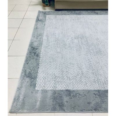 Garry Rug-Neutral Style-Grey-80 x 150 cm (2.6 x 4.9 ft)