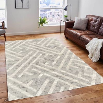 Aigina Rug-Neutral Style-Cream-150 x 220 cm (4.9 x 7.2 ft)
