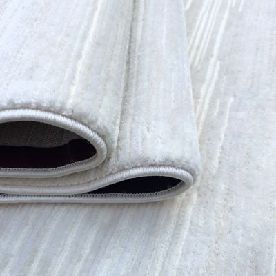 Snow Rug-Neutral Style-White-Cream-80 x 150 cm (2.6 x 4.9 ft)