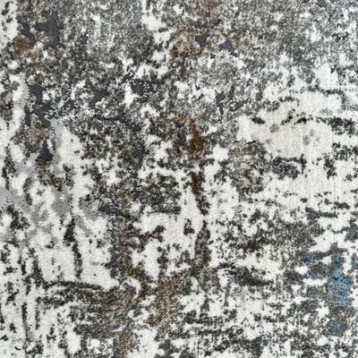 Aruba Rug-Abstract Style-Cream-Blue-200 x 290 cm (6.6 x 9.5 ft)