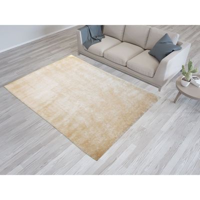 Buenos Rug-Fluffy / Shaggy Style-Beige-80 x 150 cm (2.6 x 4.9 ft)