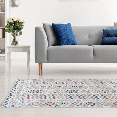 Tribe Rug-Moroccan Inspired Style-Multi-Colour-100 x 300 cm (3.3 x 9.8 ft)