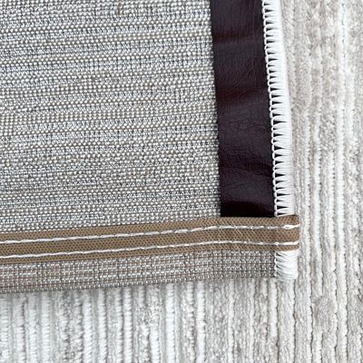 Leno Rug-Neutral Style-Beige-White-100 x 300 cm (3.3 x 9.8 ft)