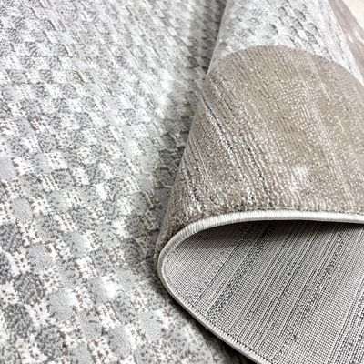 Matrix Rug-Neutral Style-Beige-100 x 300 cm (3.3 x 9.8 ft)