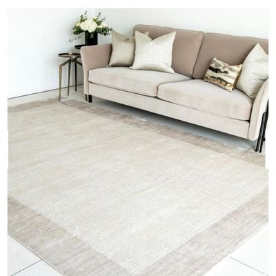 Matrix Rug-Neutral Style-Beige-120 x 170 cm (3.9 x 5.6 ft)