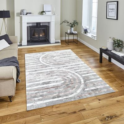 Riverdale Rug-Neutral Style-Beige-120 x 170 cm (3.9 x 5.6 ft)