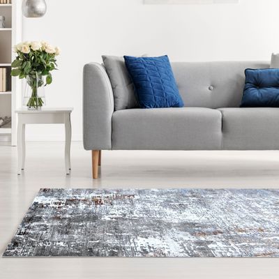 Rome Rug-Abstract Style-Multi-Coloured-Coloured-100 x 200 cm (3.3 x 6.6 ft)