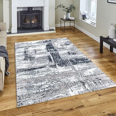 Shatha Rug-Abstract Style-Beige-Navy Blue-250 x 350 cm (8.2 x 11.5 ft) Shatha Rug-Abstract Style-Beige-Navy Blue-250 x 350 cm (8.2 x 11.5 ft)