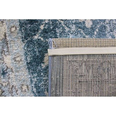 Euphoria Rug-Vintage Style-Navy Blue-150 x 220 cm (4.9 x 7.2 ft)