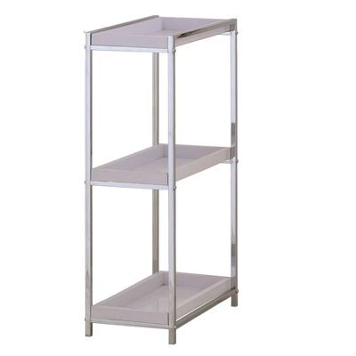 Zenments, 3 Tier Utility Shelf for Office, Kitchen, Mobile, Bathroom, Storage Shelf Rack,3 Tier Stand, HTC-ZEN-258