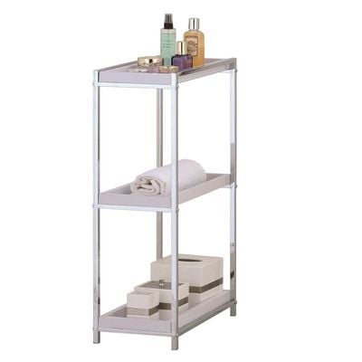 Zenments, 3 Tier Utility Shelf for Office, Kitchen, Mobile, Bathroom, Storage Shelf Rack,3 Tier Stand, HTC-ZEN-258